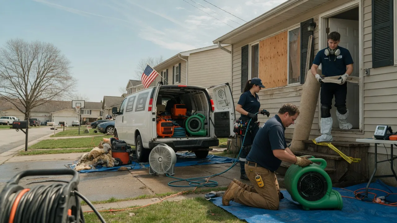 Water Damage Restoration in Kenosha, WI near me